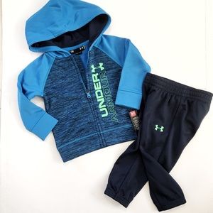 🔹NWT Under Armour 2 PC jogger Set , Heat Gear 12M & 18M